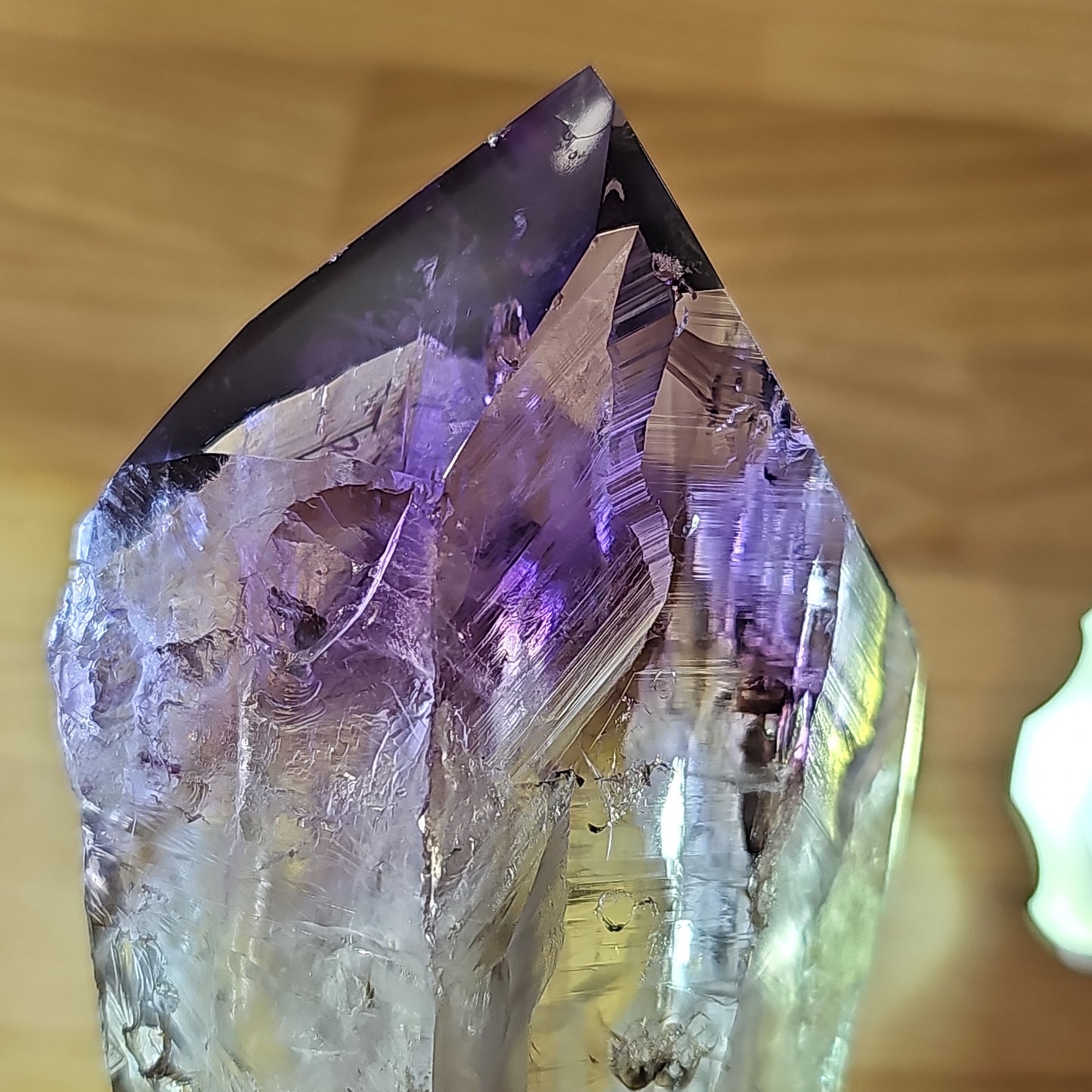 Amethyst 'Elestial' Torches