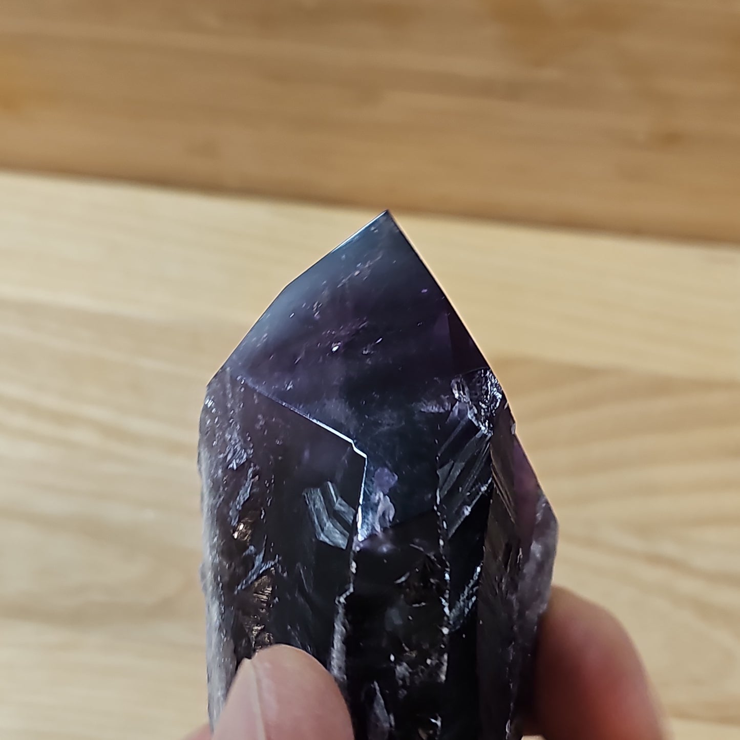 Amethyst 'Elestial' Torches