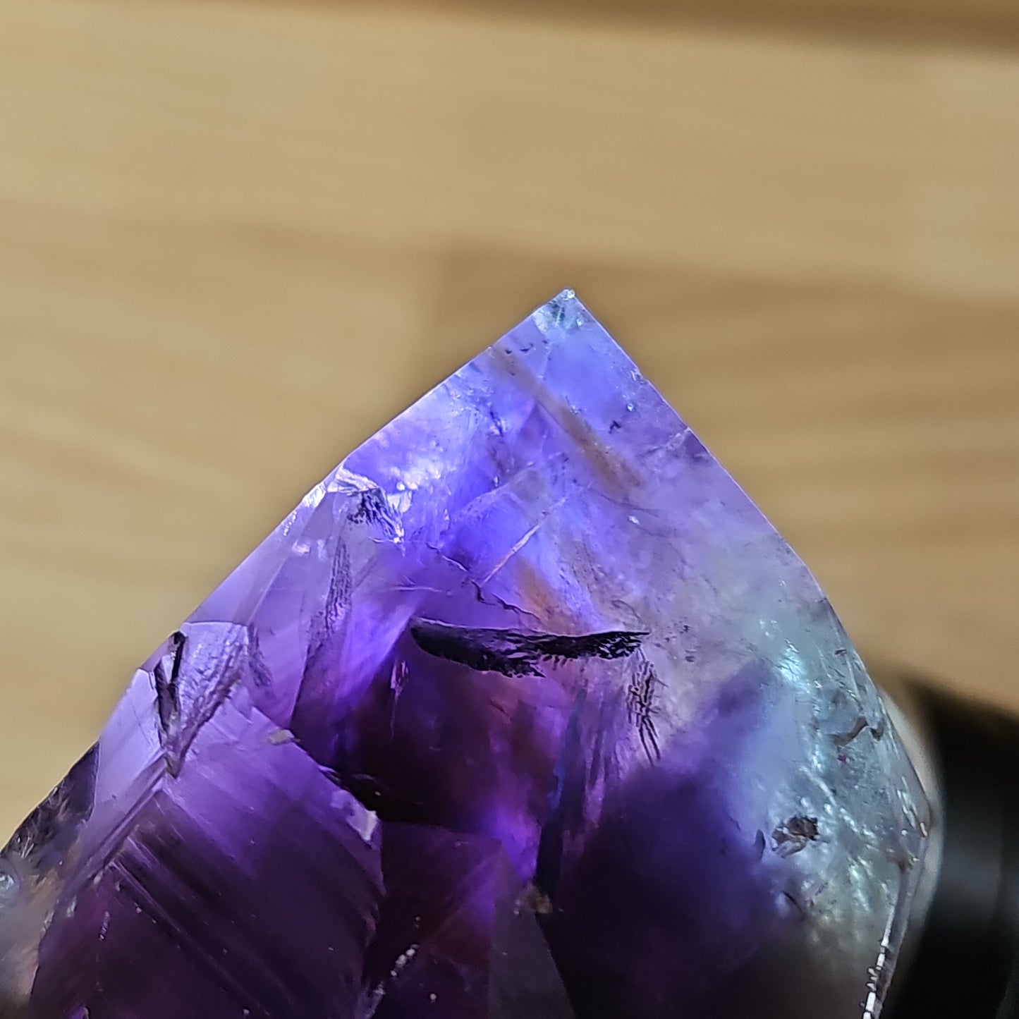 Amethyst 'Elestial' Torches