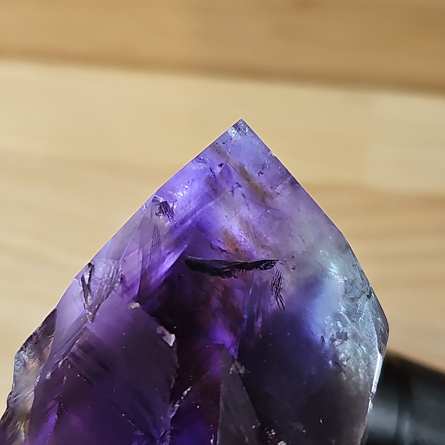 Amethyst 'Elestial' Torches