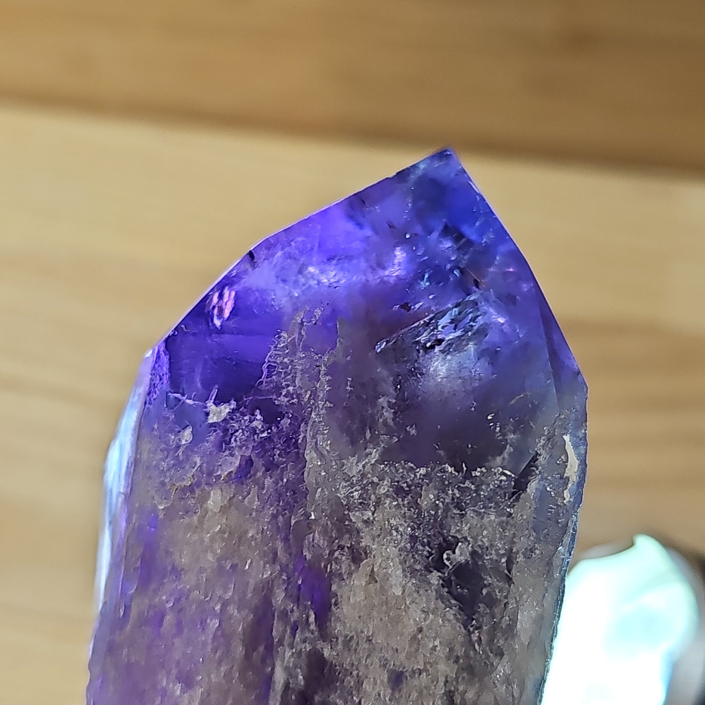 Amethyst 'Elestial' Torches