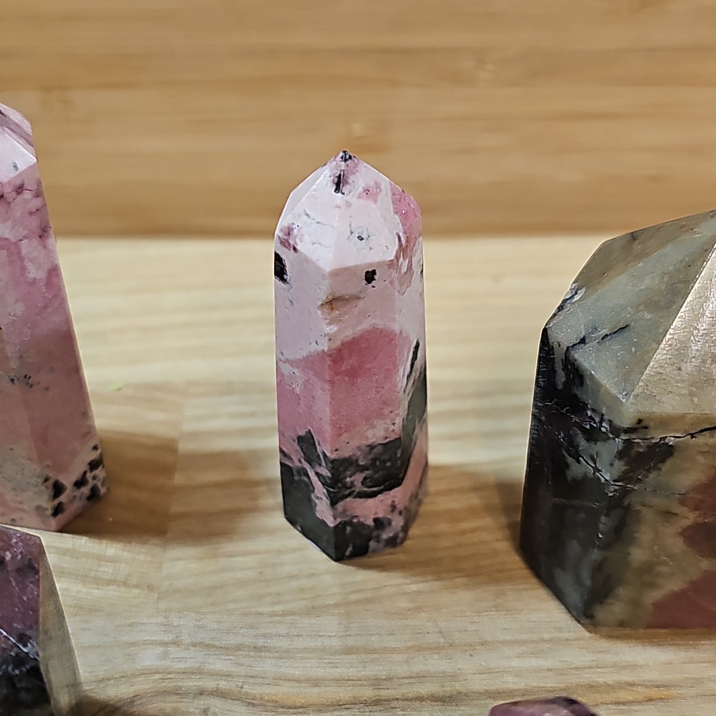 Rhodonite Points