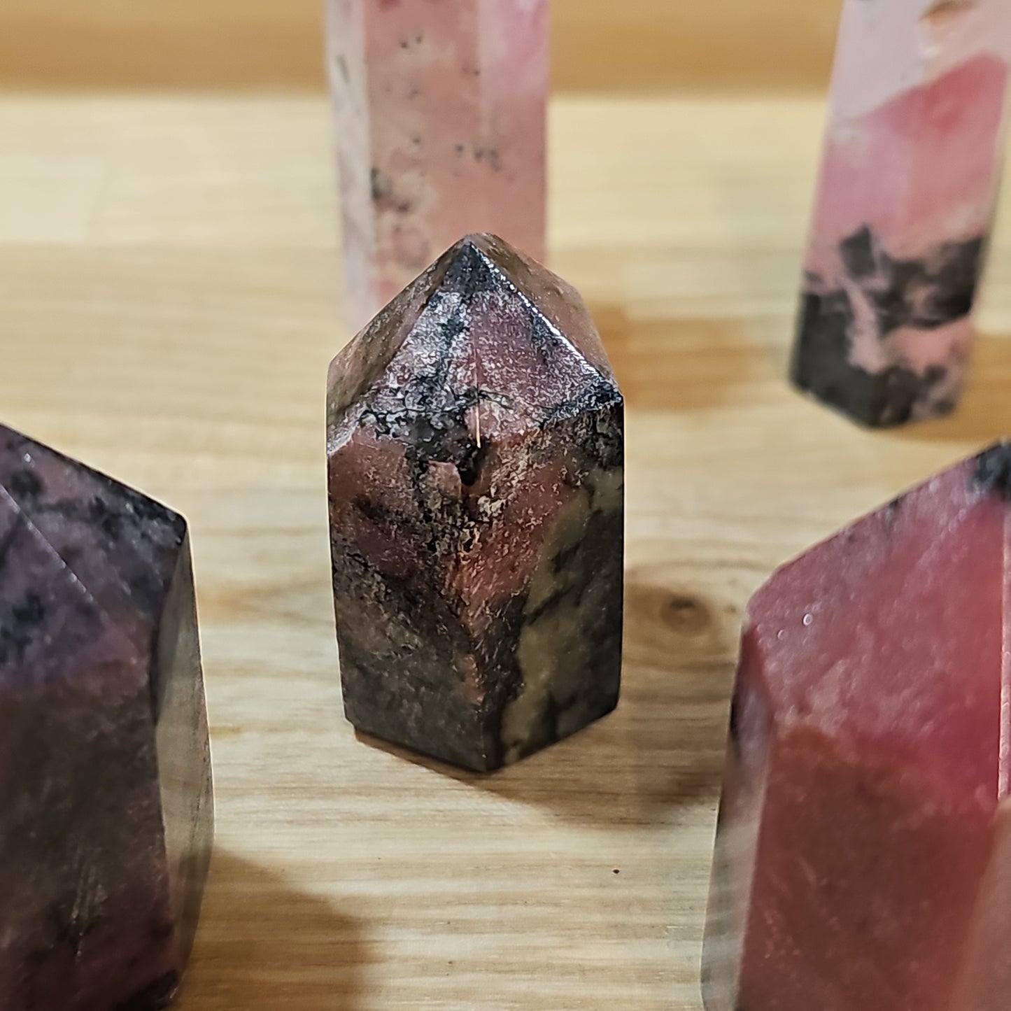 Rhodonite Points