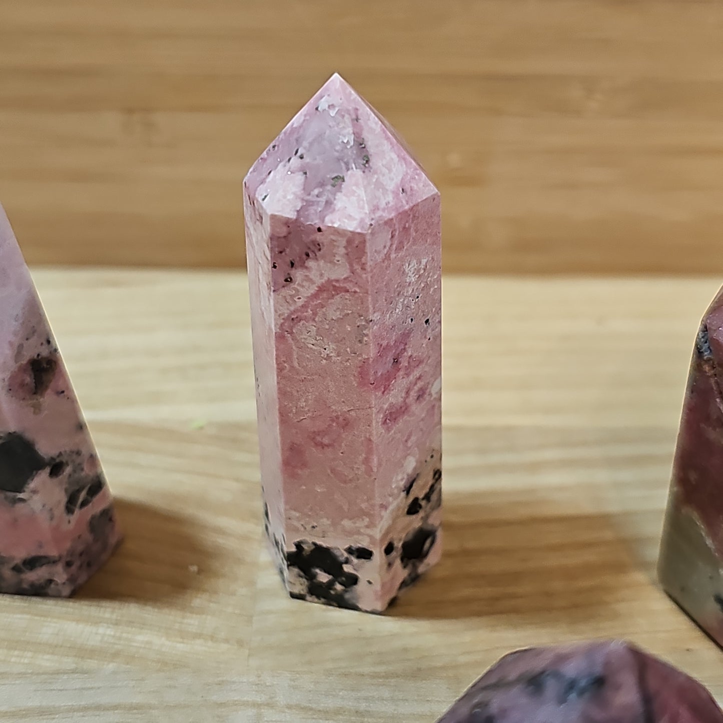 Rhodonite Points