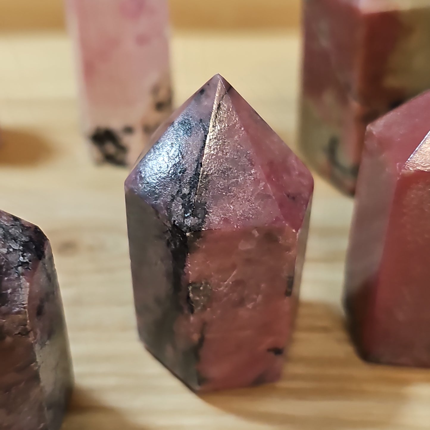 Rhodonite Points