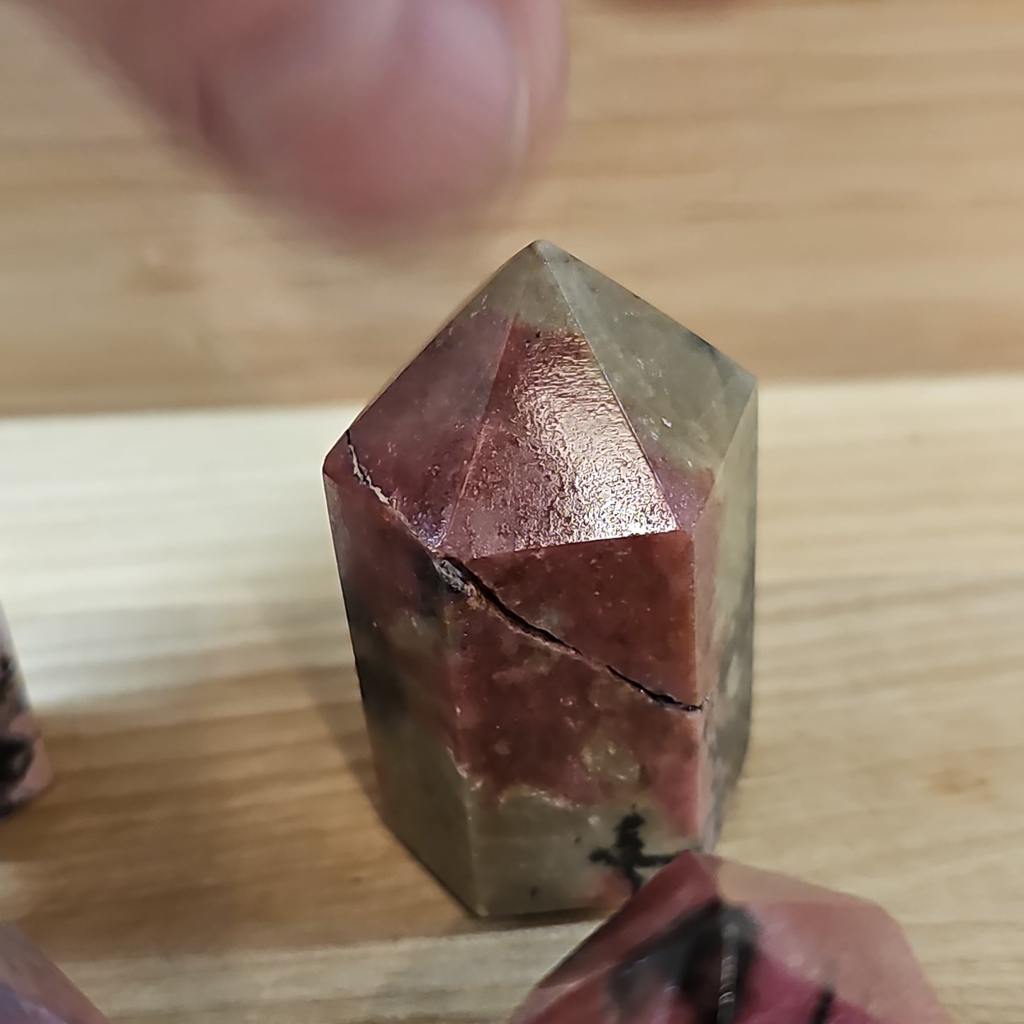 Rhodonite Points