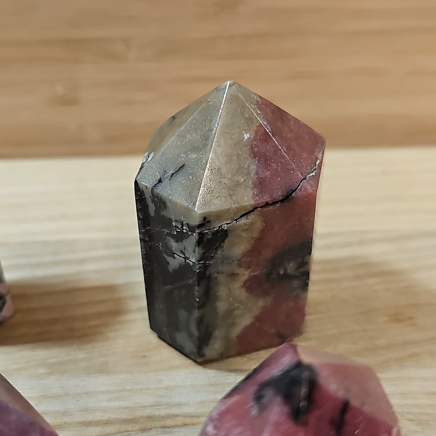 Rhodonite Points