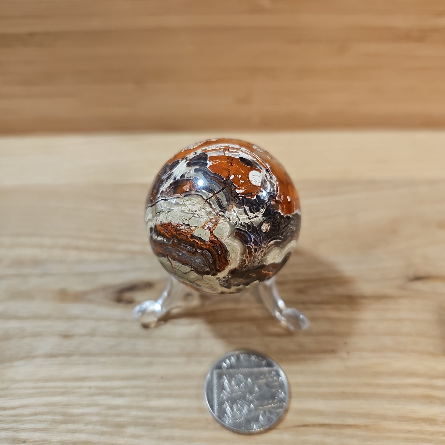 Ocean Jasper Sphere