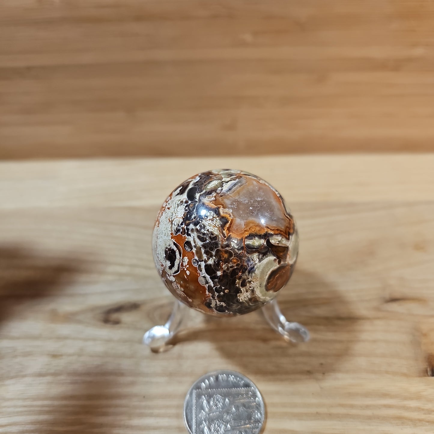 Ocean Jasper Sphere