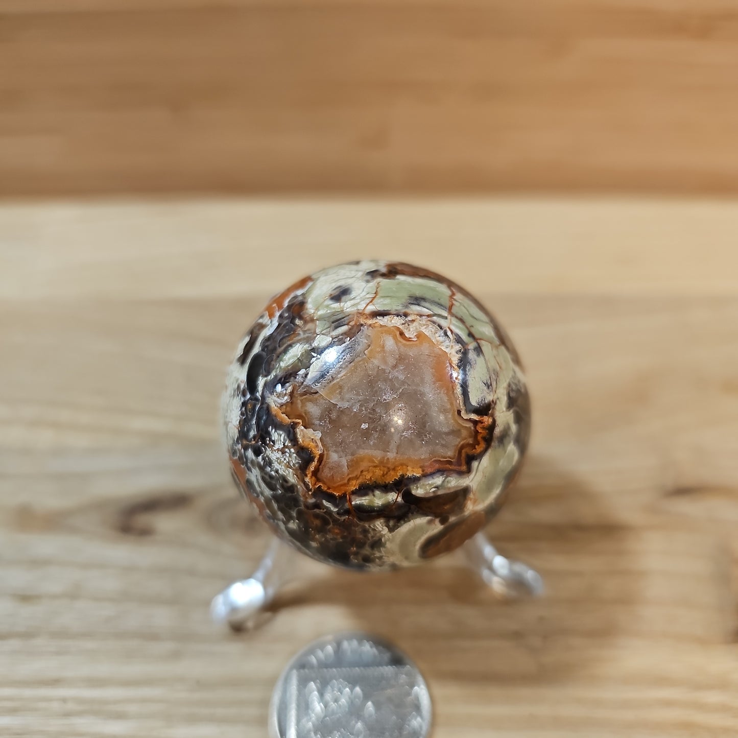 Ocean Jasper Sphere