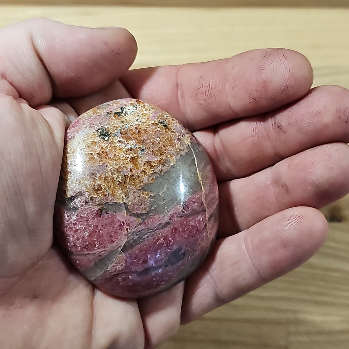 Rhodonite Palmstone