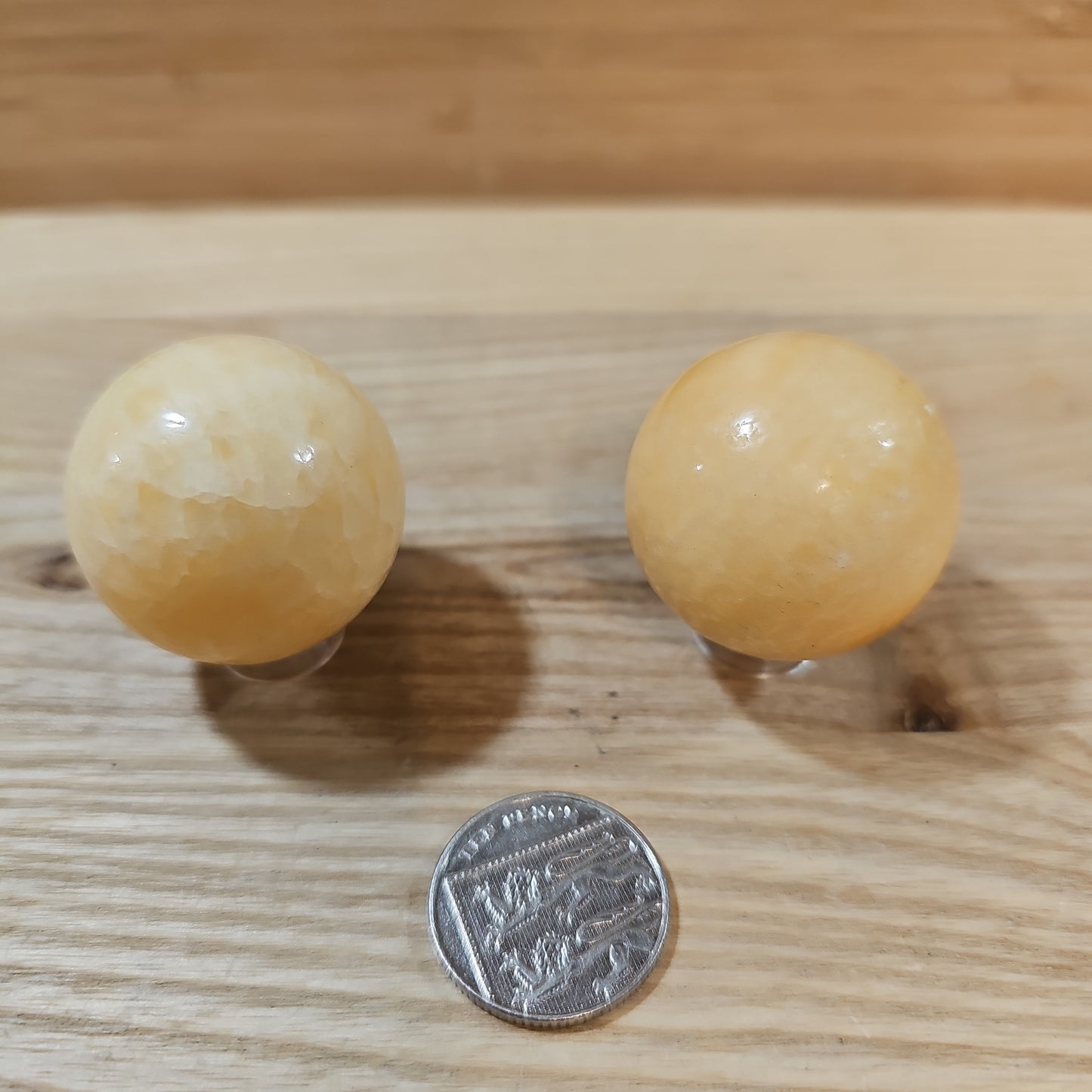 Orange Calcite Sphere