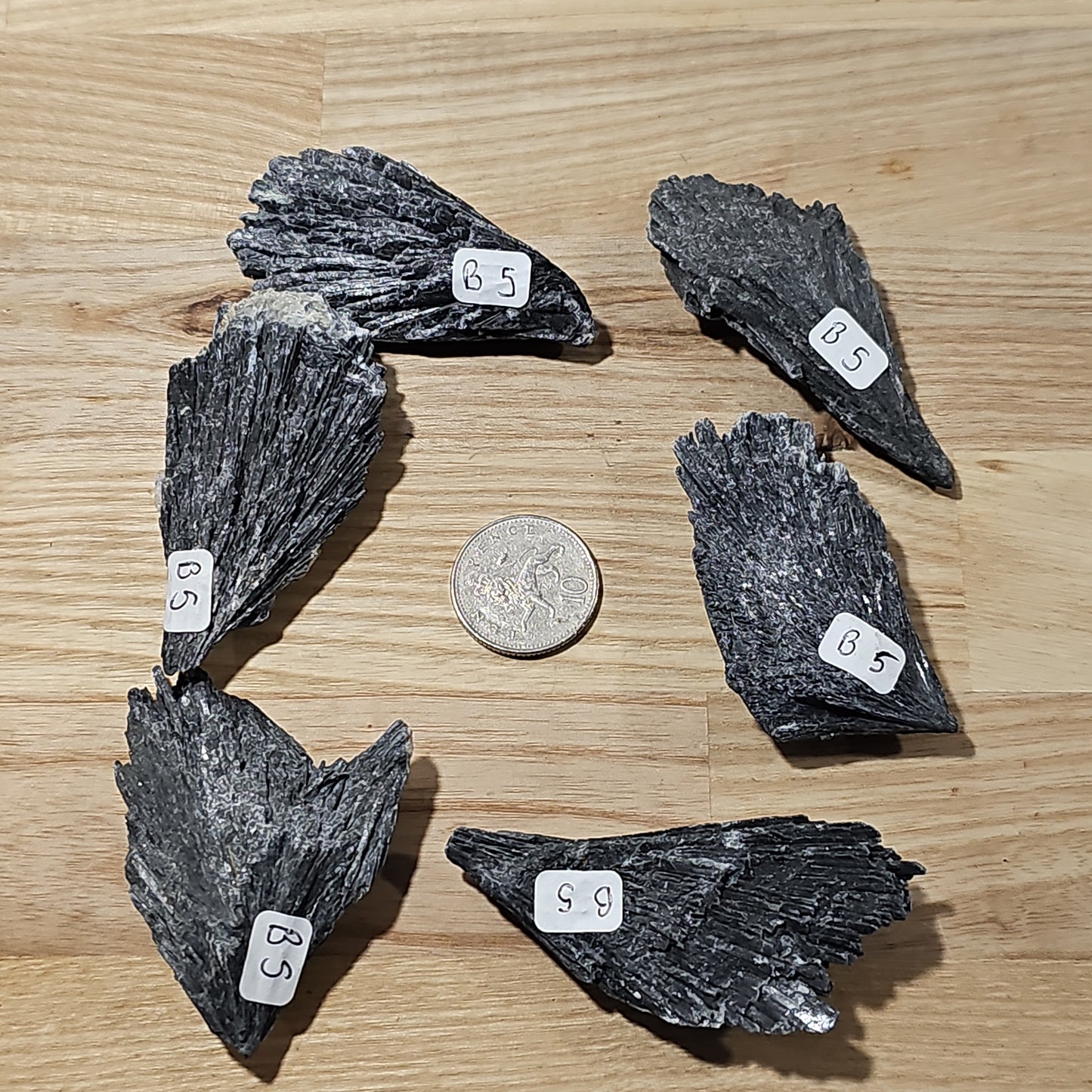 Black Kyanite - Raw pieces