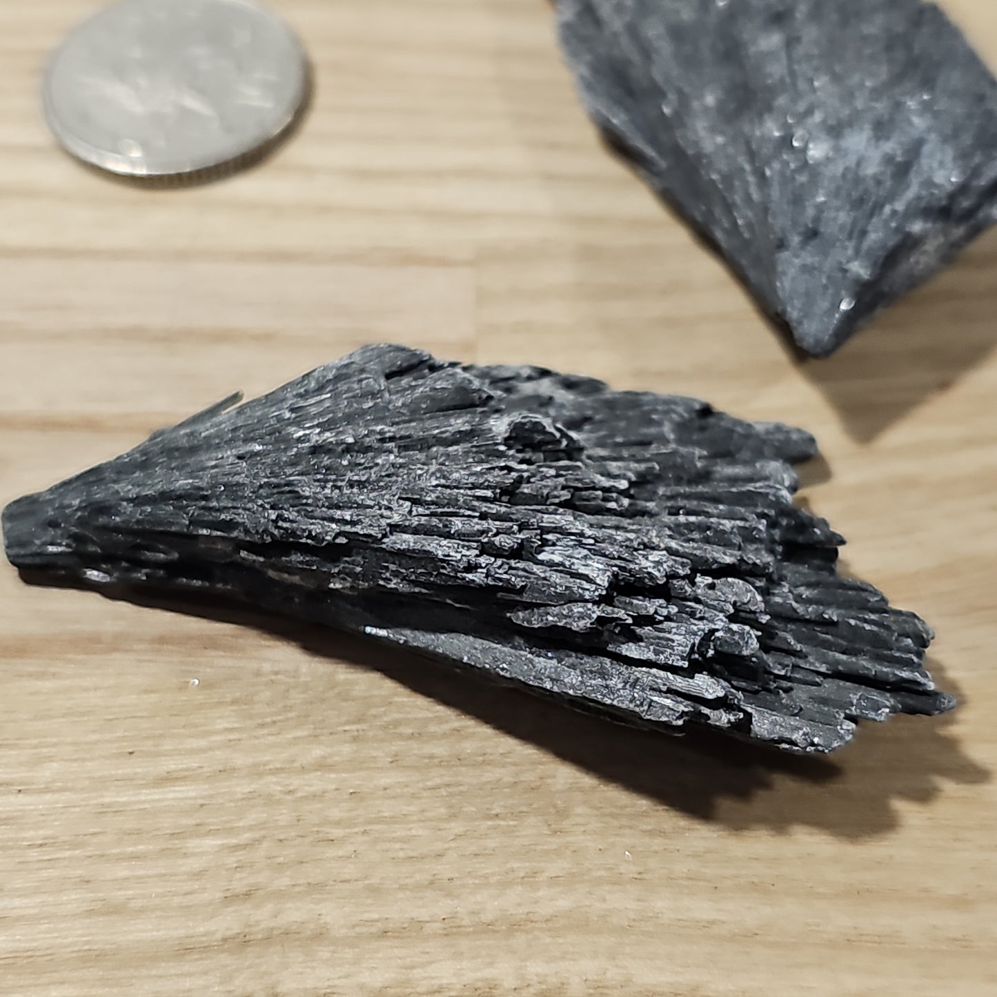 Black Kyanite - Raw pieces