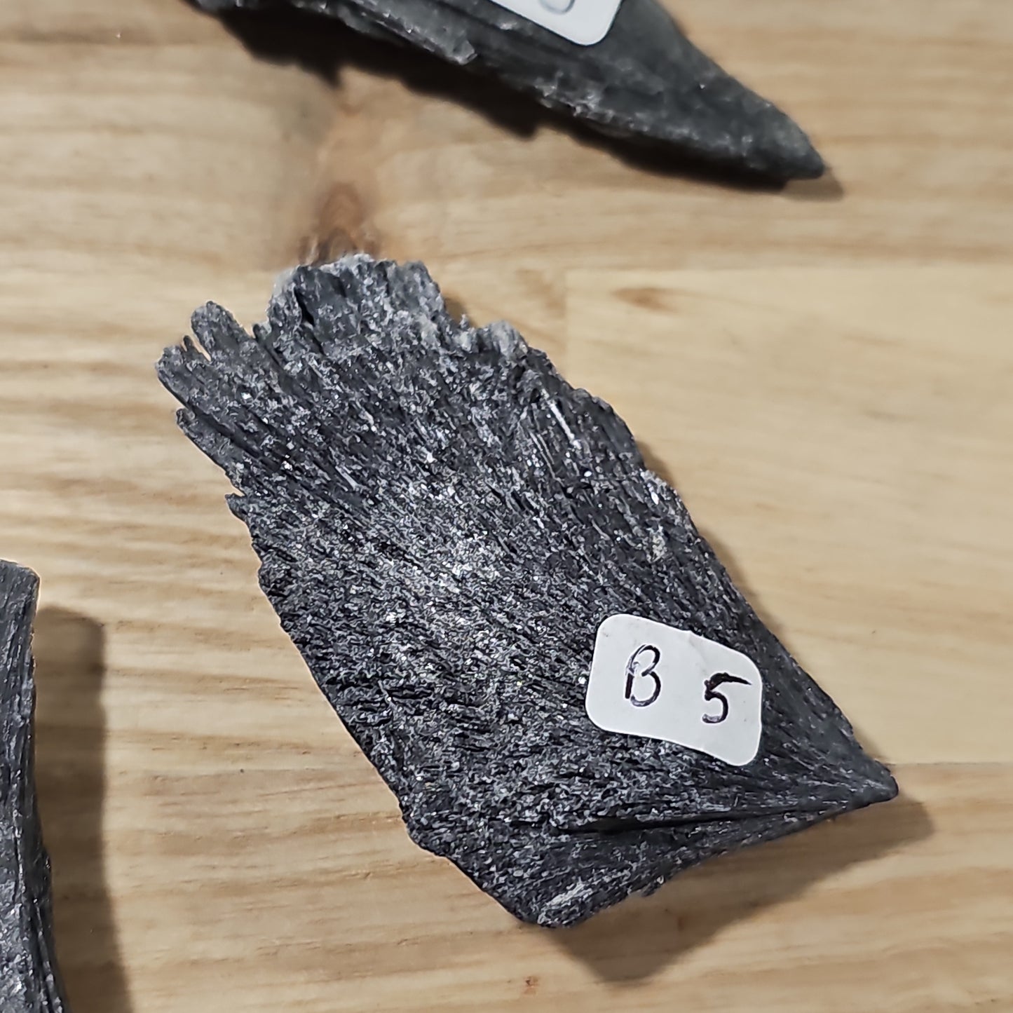 Black Kyanite - Raw pieces