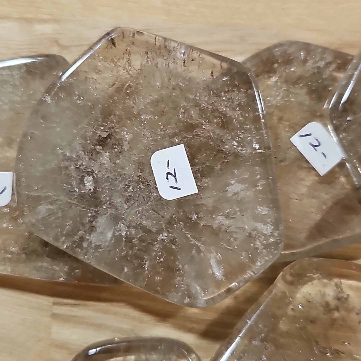 Smokey Quartz Slices
