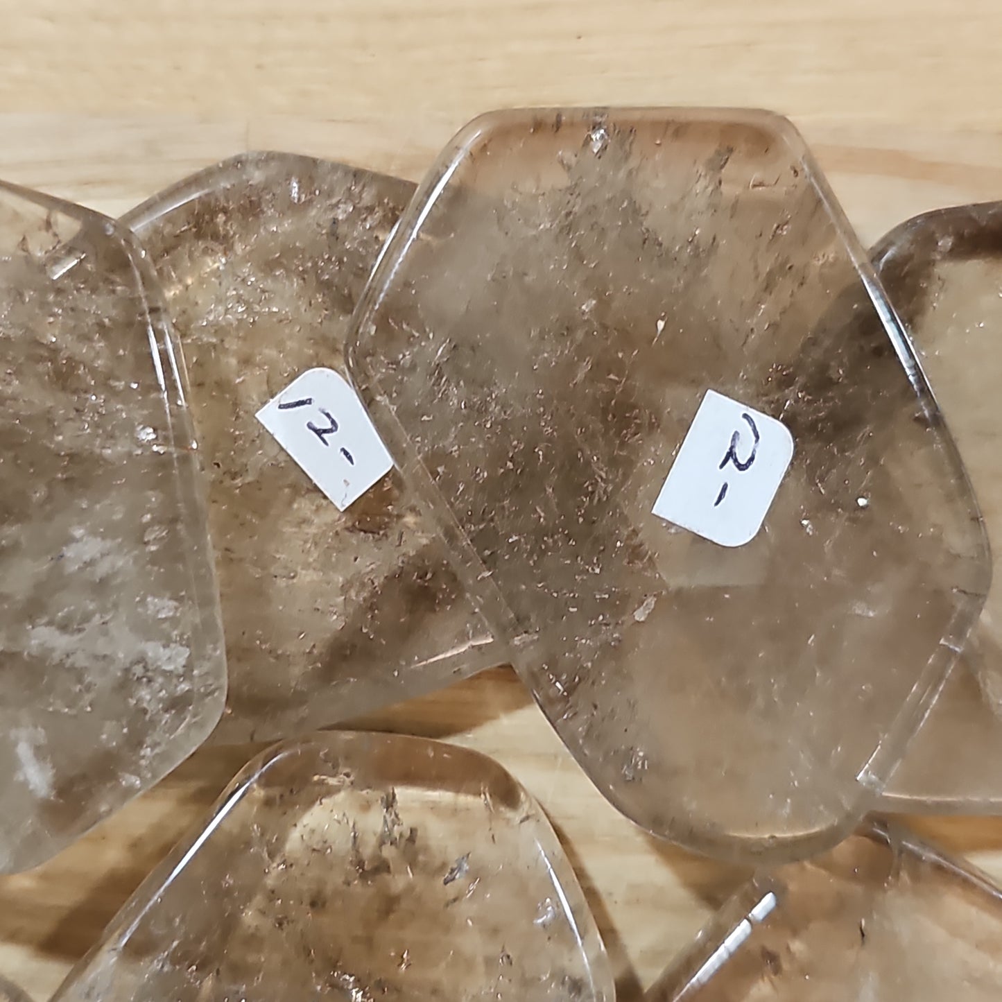 Smokey Quartz Slices