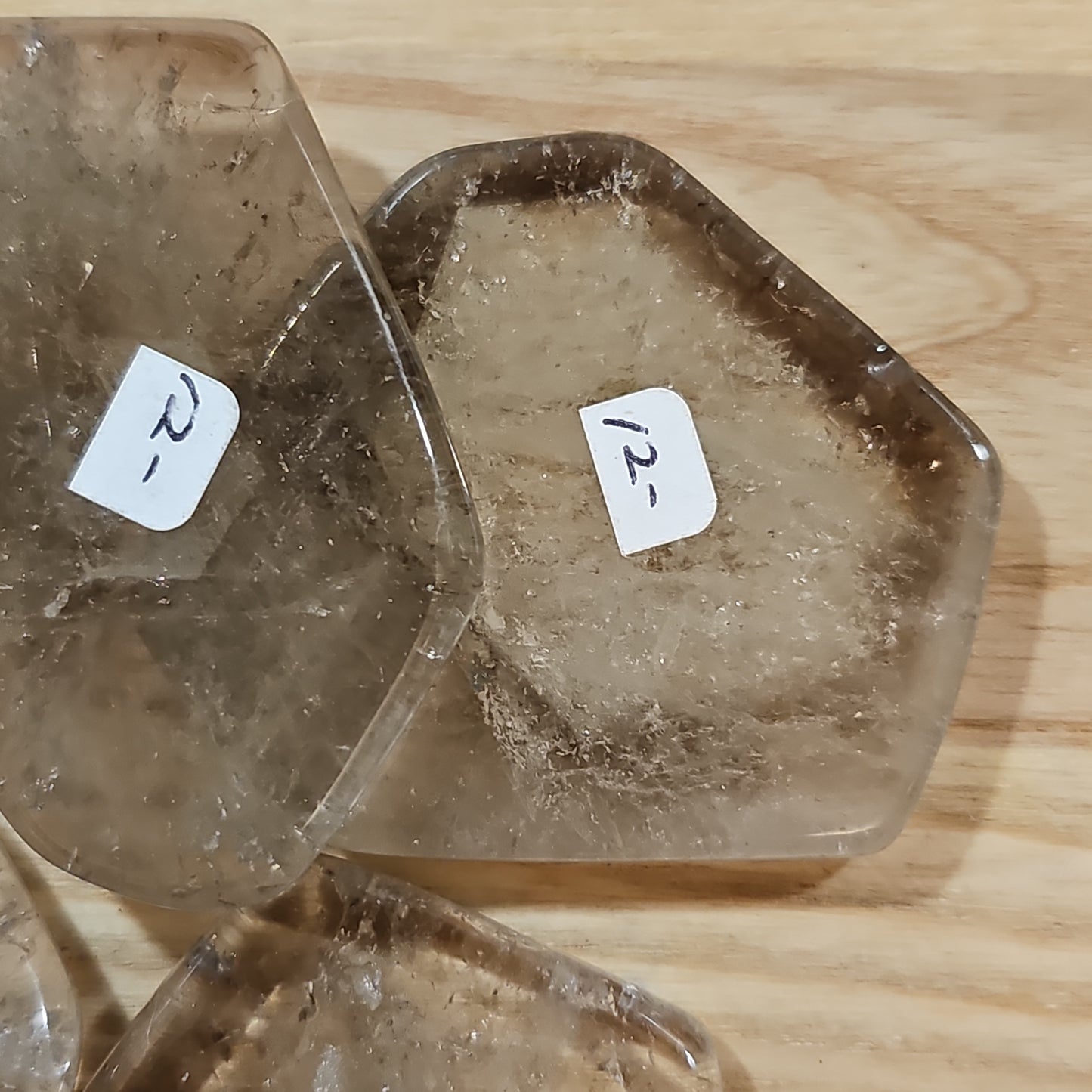 Smokey Quartz Slices