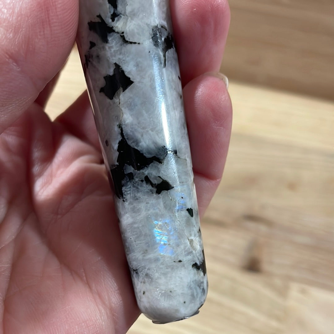 Rainbow Moonstone Wand