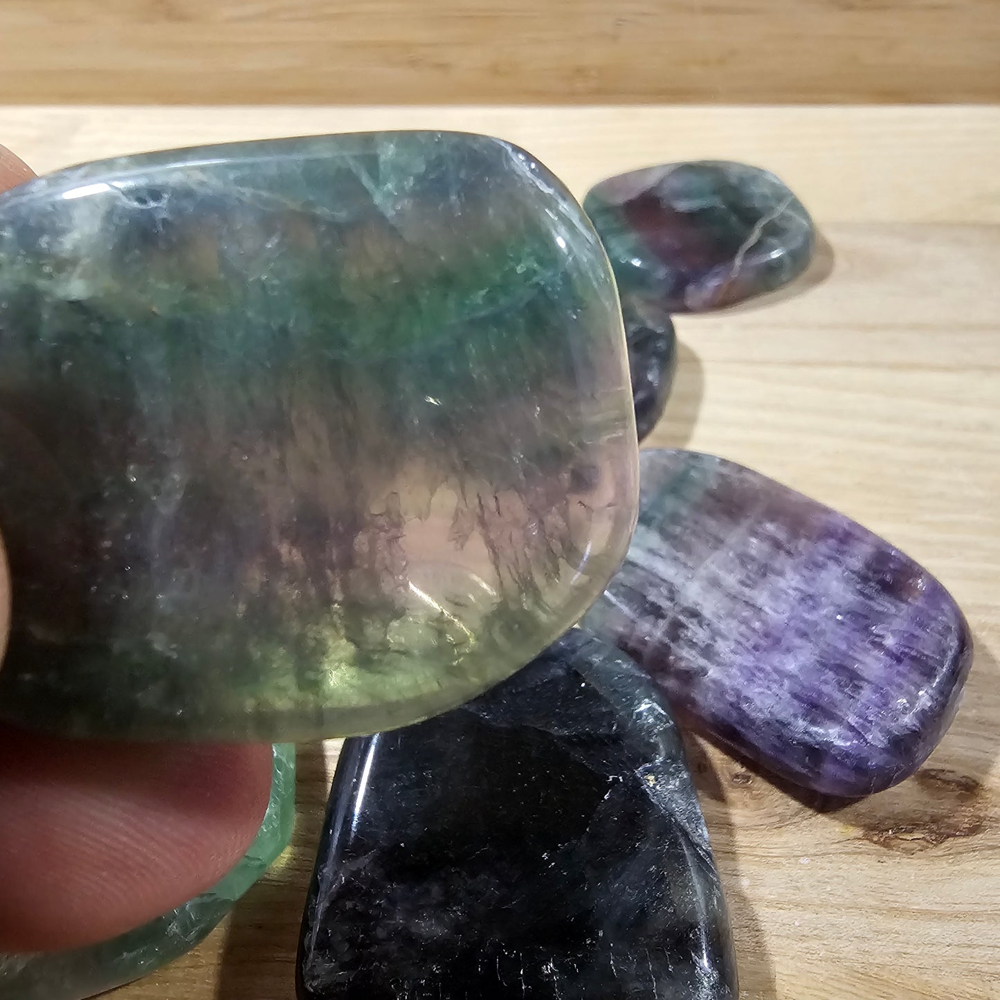 Rainbow Fluorite Smoothstone