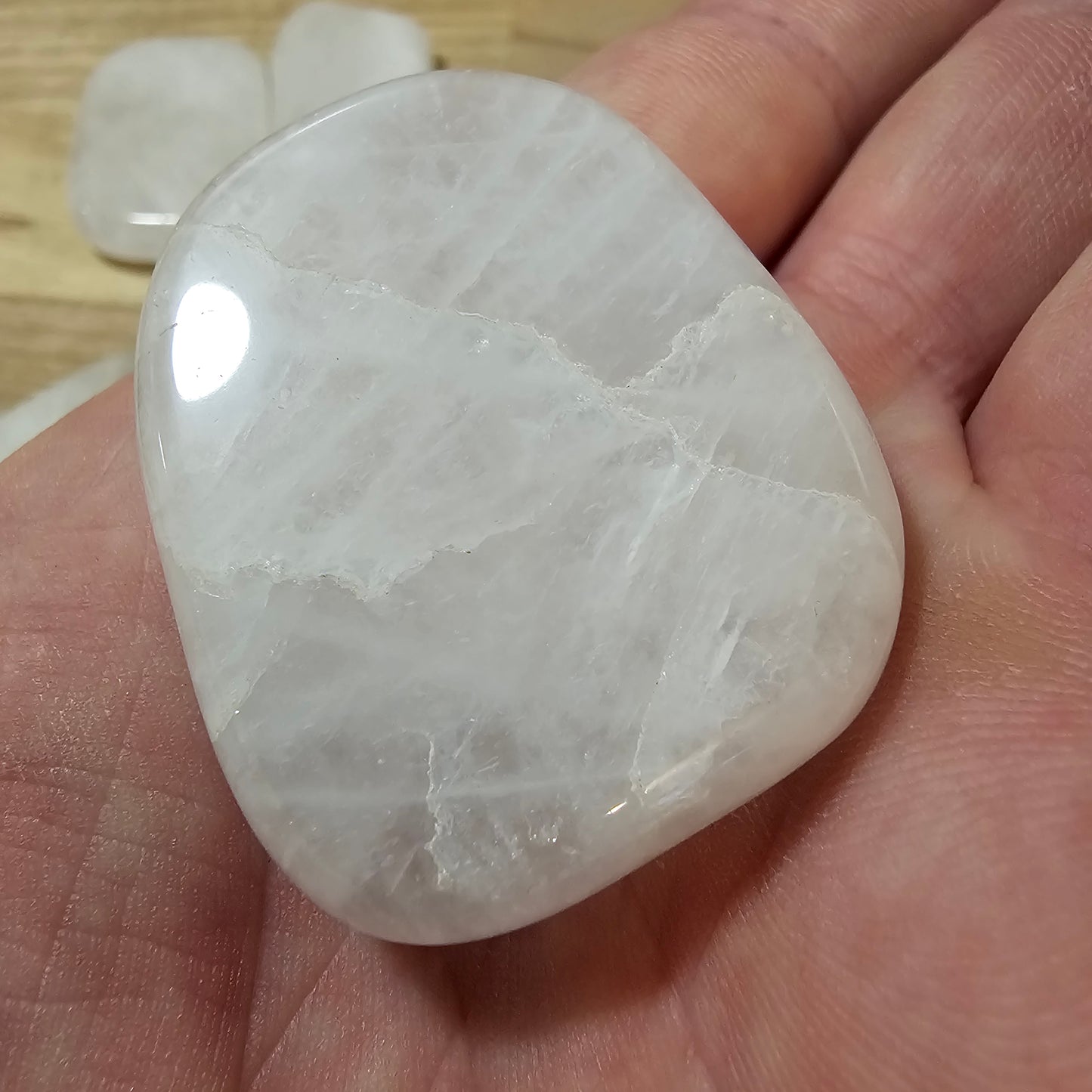 Snow Quartz Smoothstone