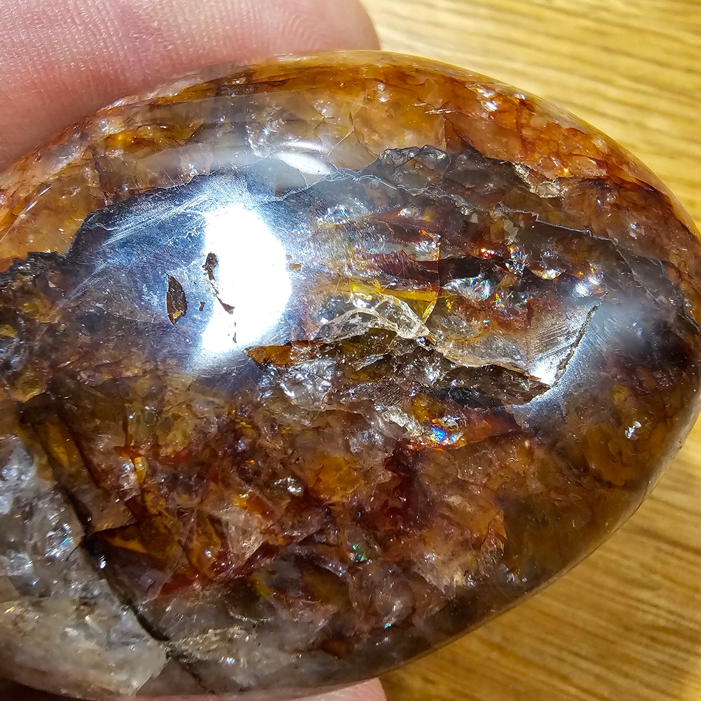 Hematoid Quartz Pebbles
