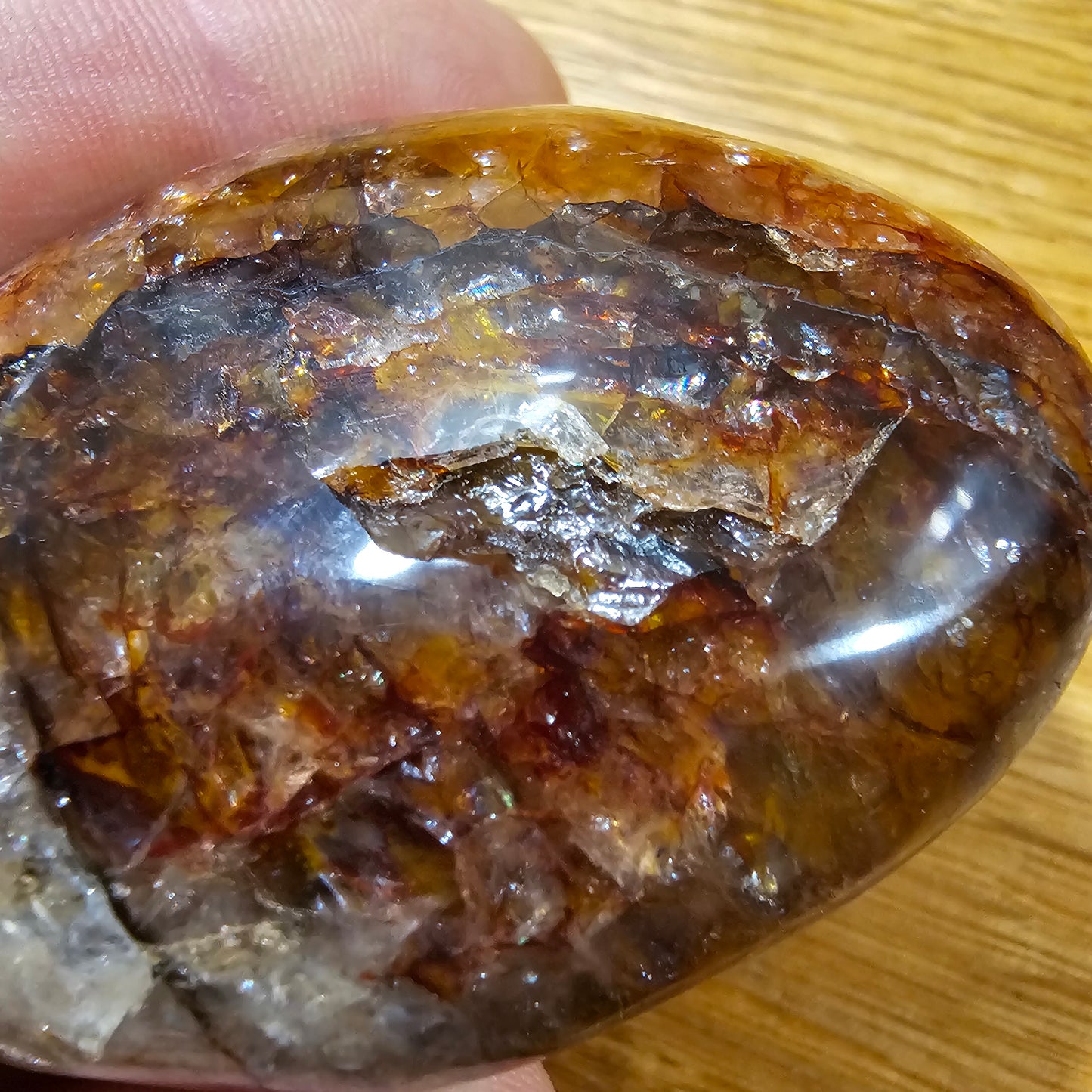 Hematoid Quartz Pebbles