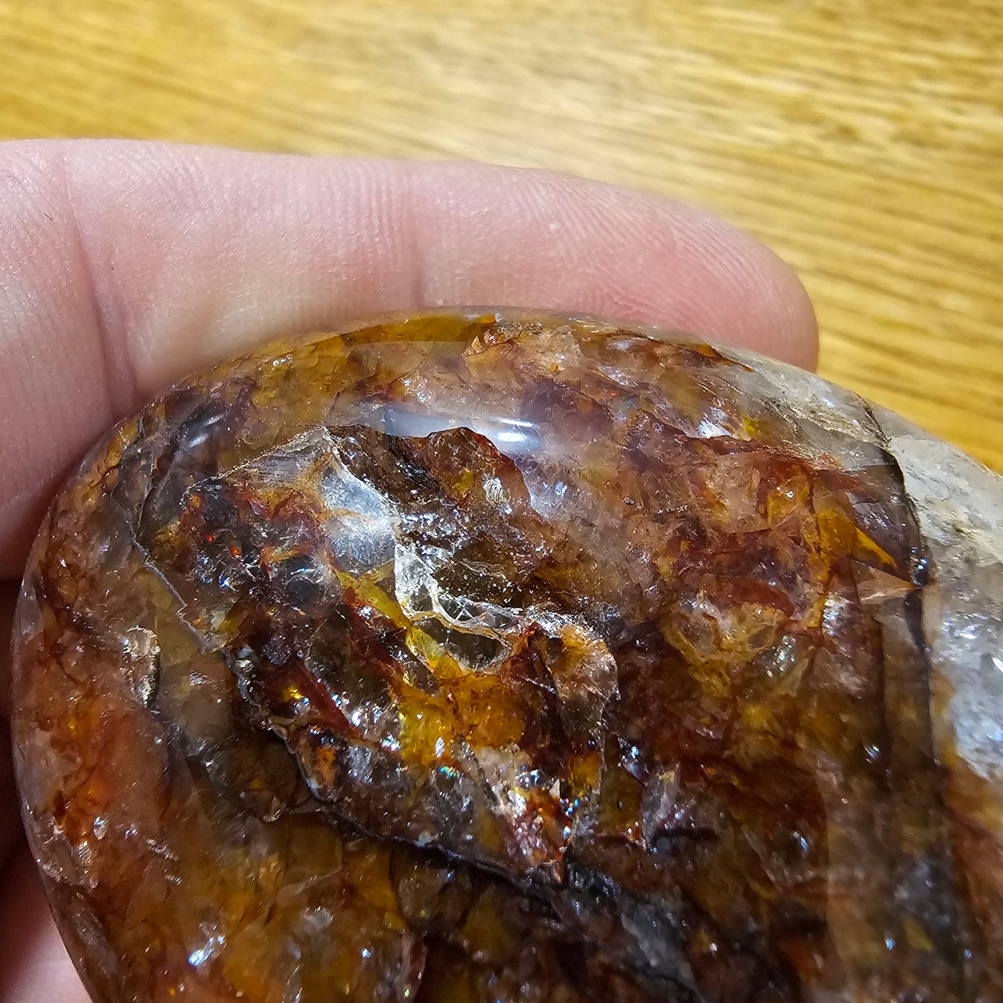 Hematoid Quartz Pebbles