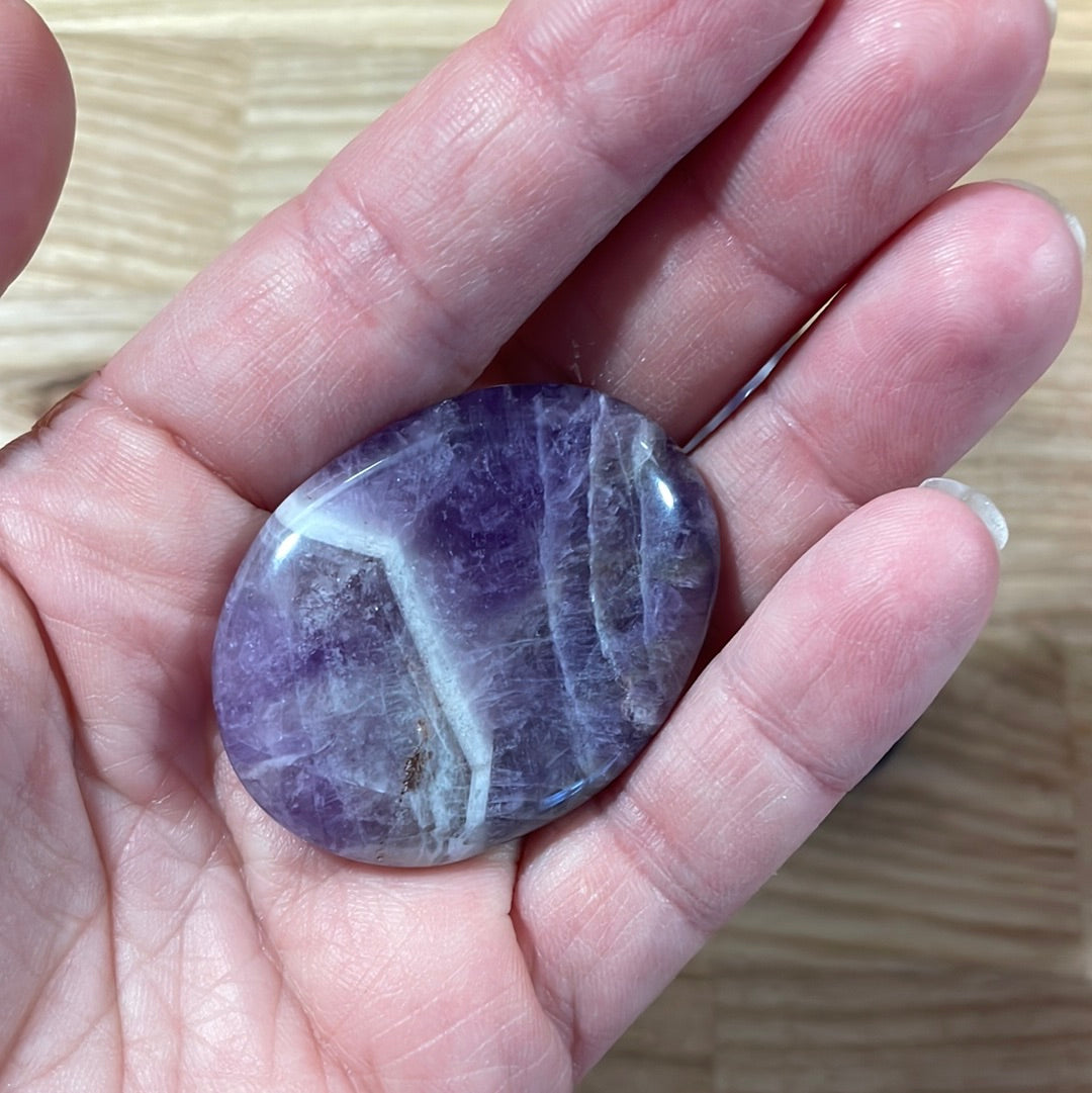Amethyst Oval Tablet