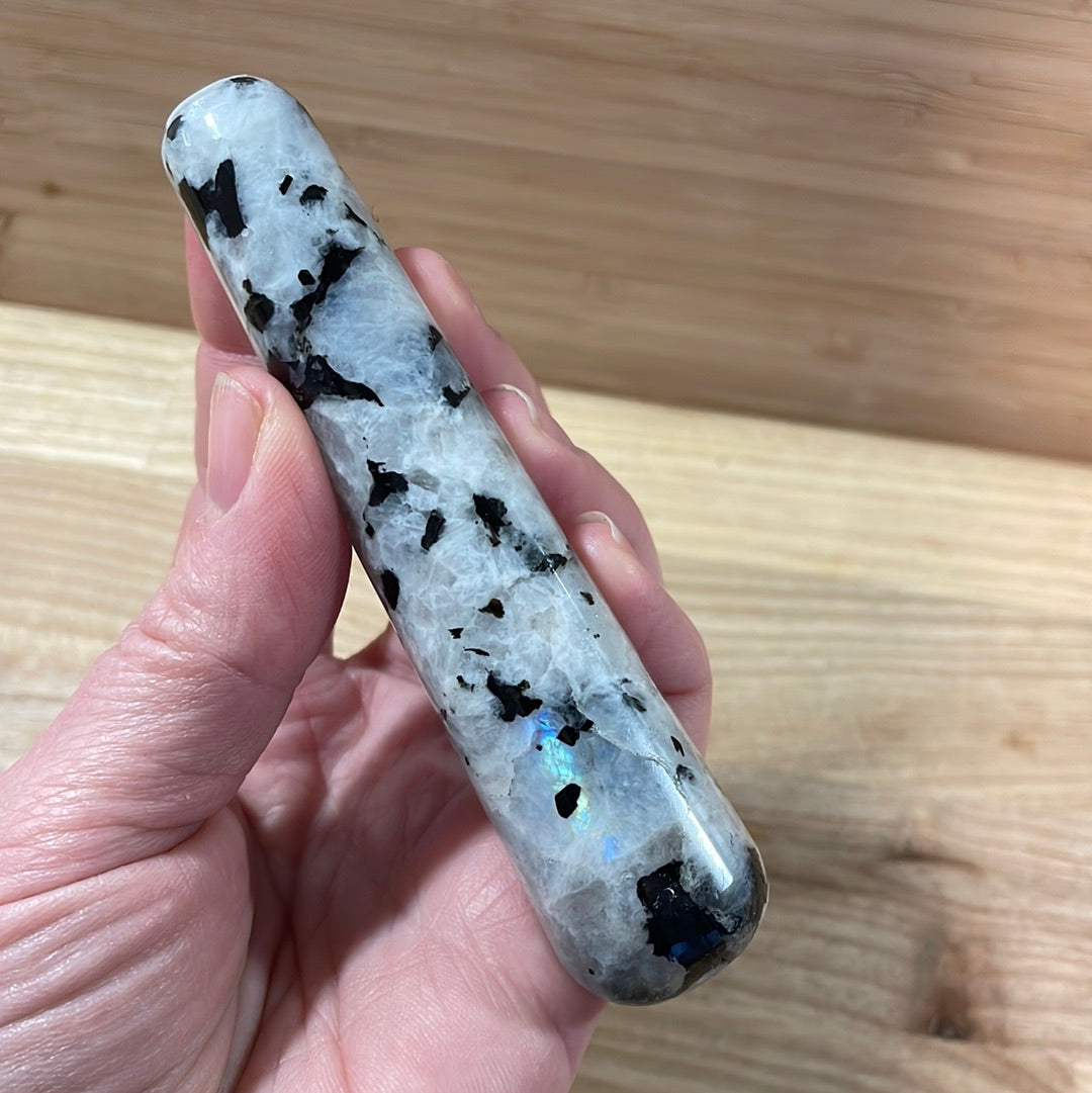 Rainbow Moonstone Wand
