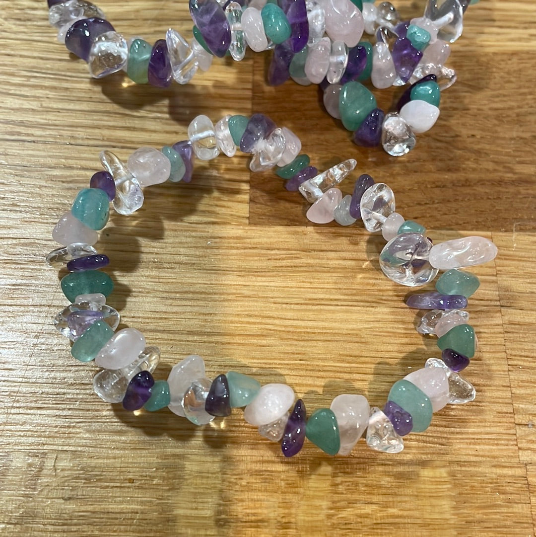 Four Stone Chip Bracelet