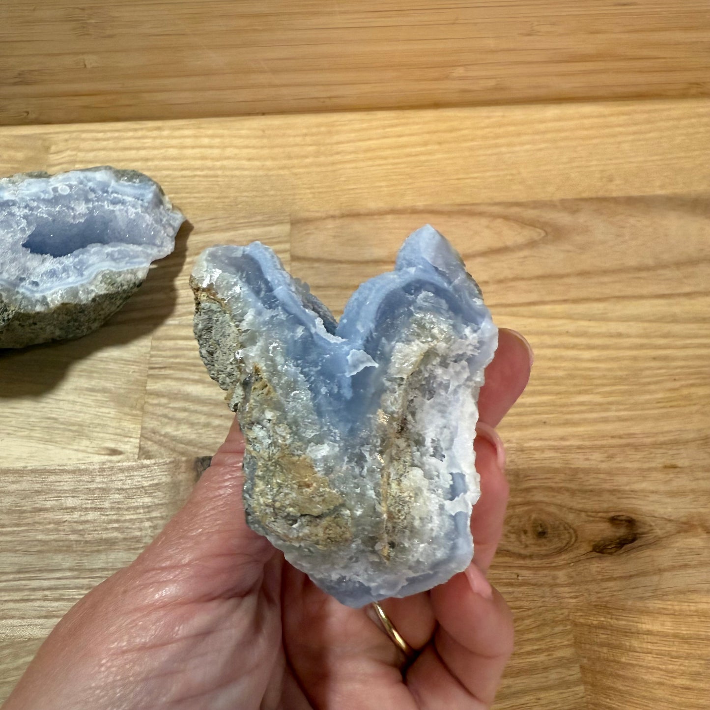 Blue Lace Agate - Raw