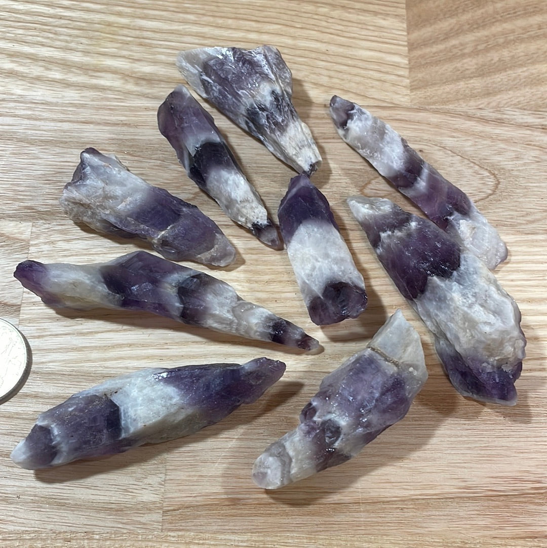 Chevron Amethyst Raw