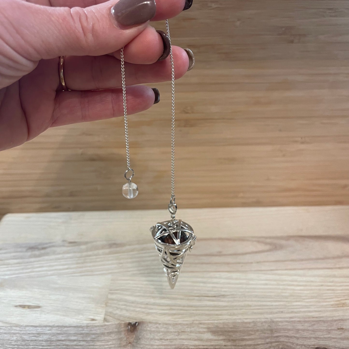Chakra Crystal Grid & Pendulum Set