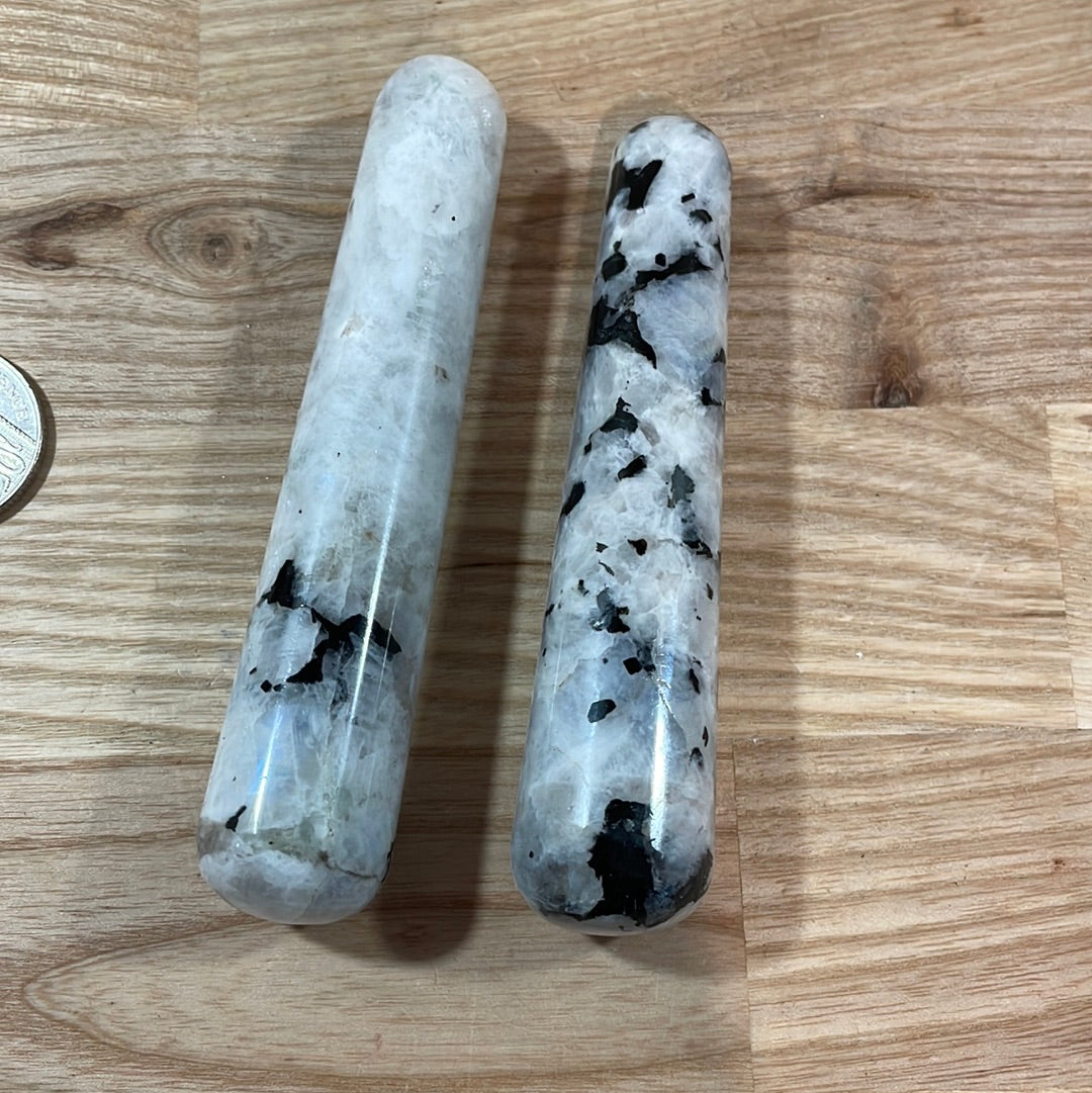 Rainbow Moonstone Wand