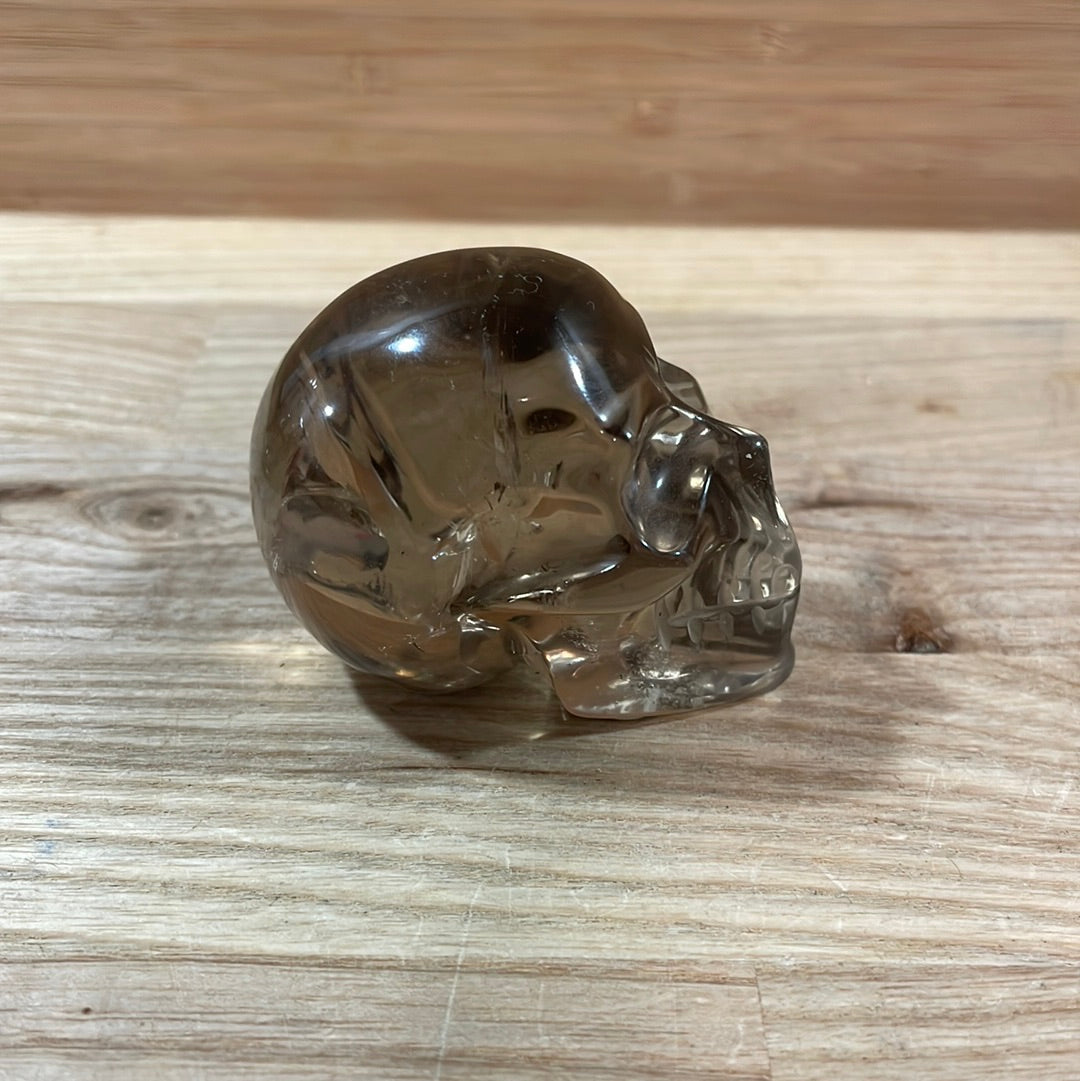 Smokey Quartz Skulls