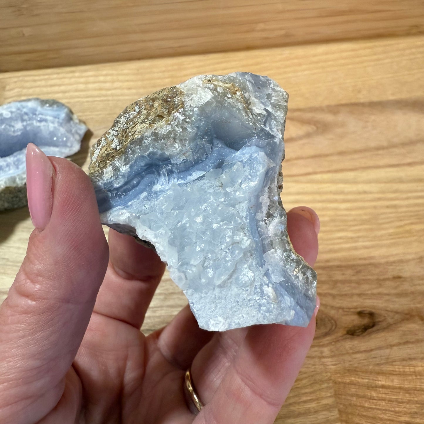 Blue Lace Agate - Raw