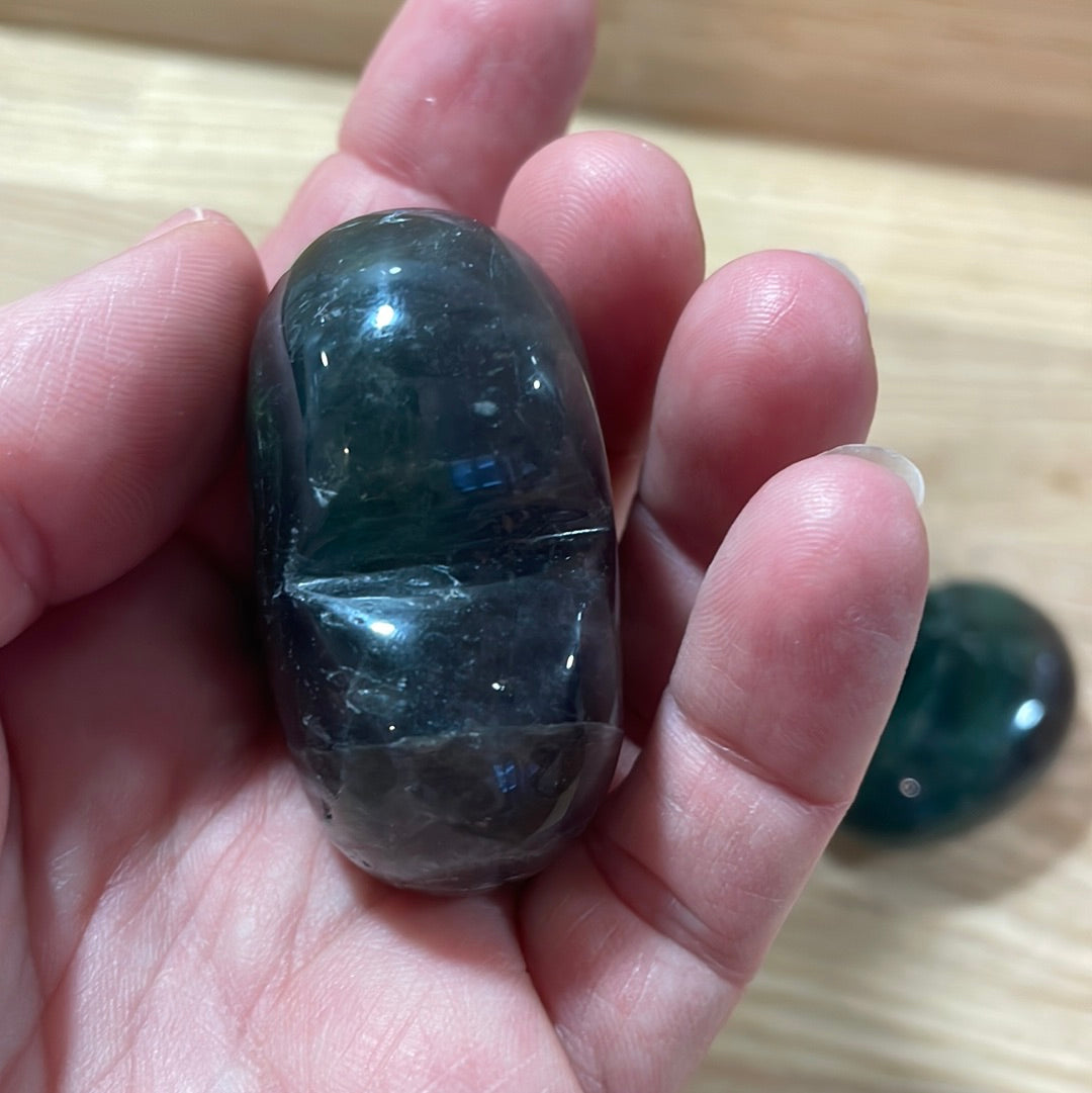Fluorite Puffy Heart