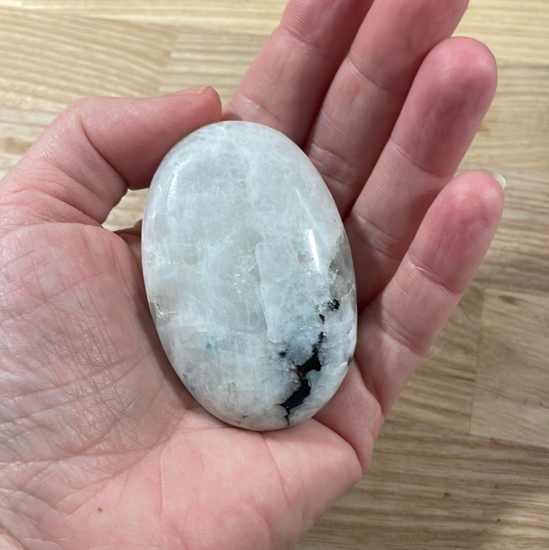 Rainbow Moonstone Palmstones