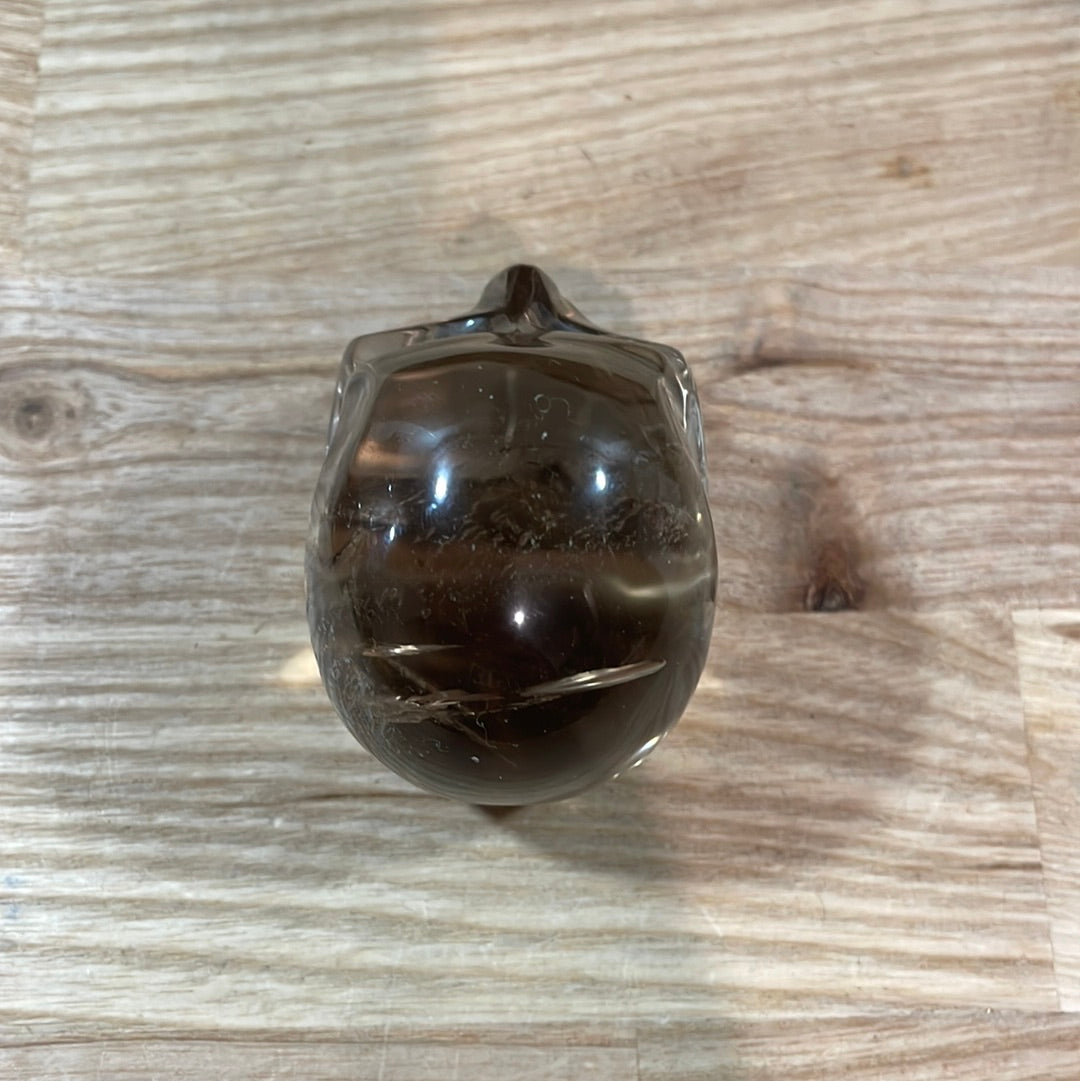Smokey Quartz Skulls