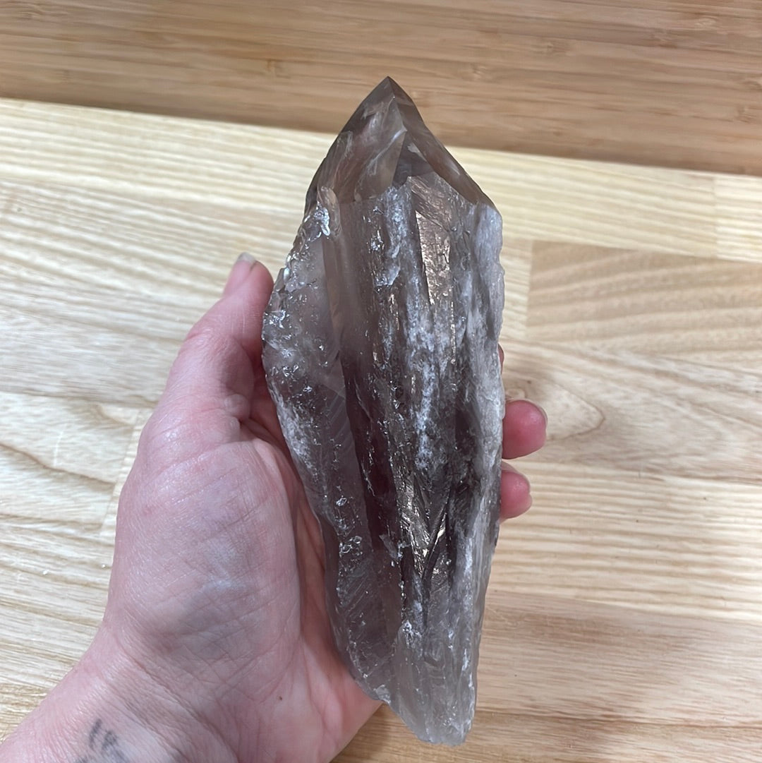 Smokey Amethyst Torch