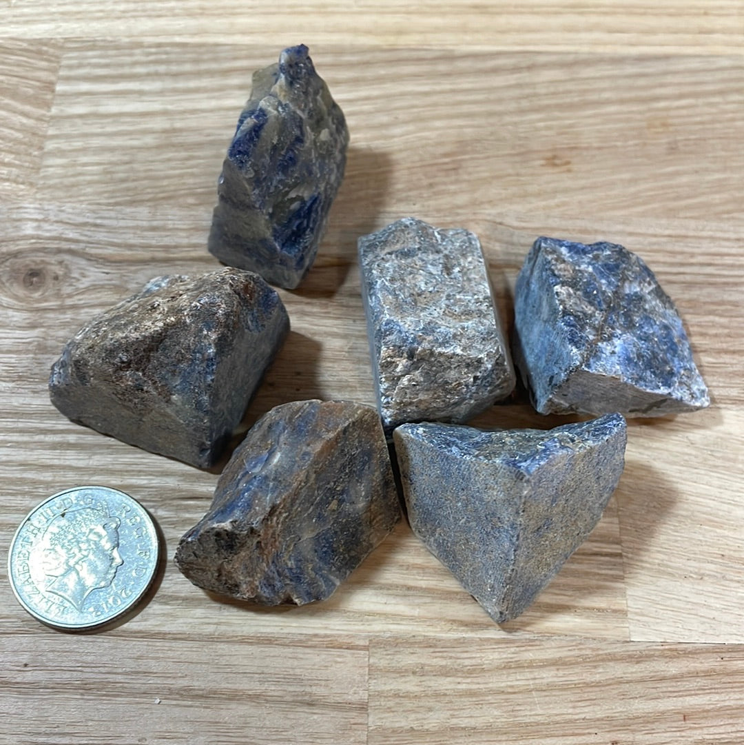 Sodalite Raw Pieces