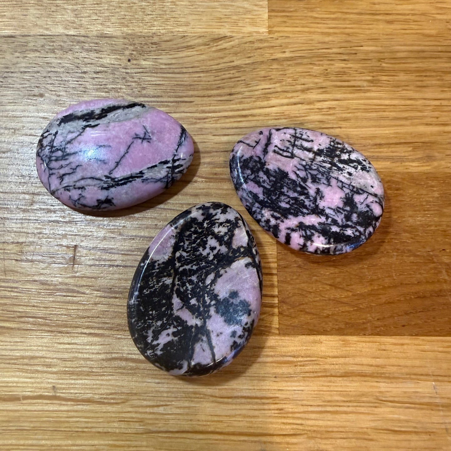 Rhodonite Thumb Stone