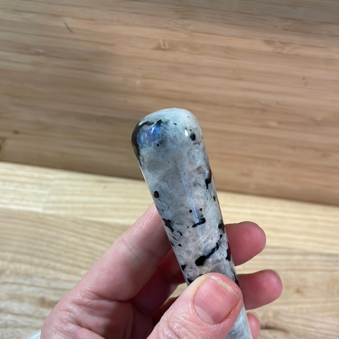 Rainbow Moonstone Wand