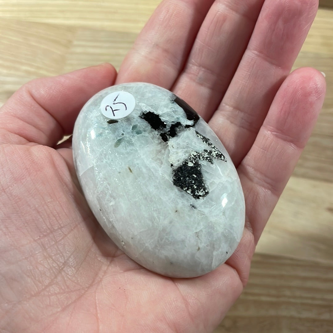 Rainbow Moonstone Palmstones