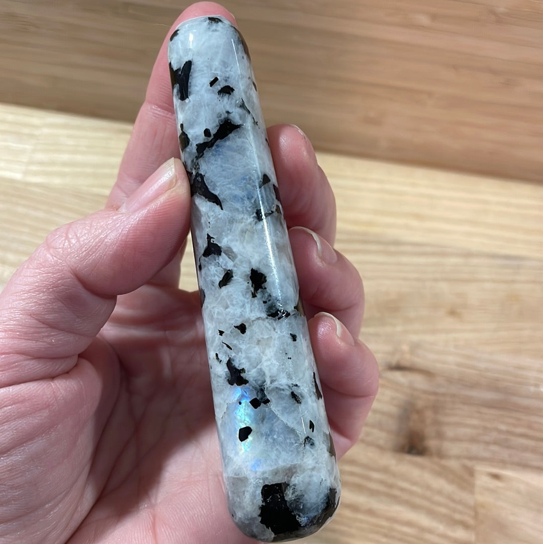 Rainbow Moonstone Wand