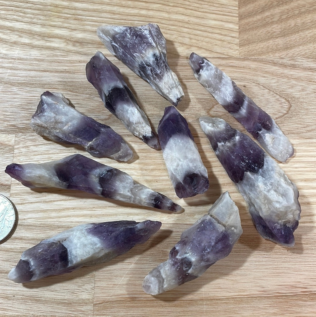 Chevron Amethyst Raw