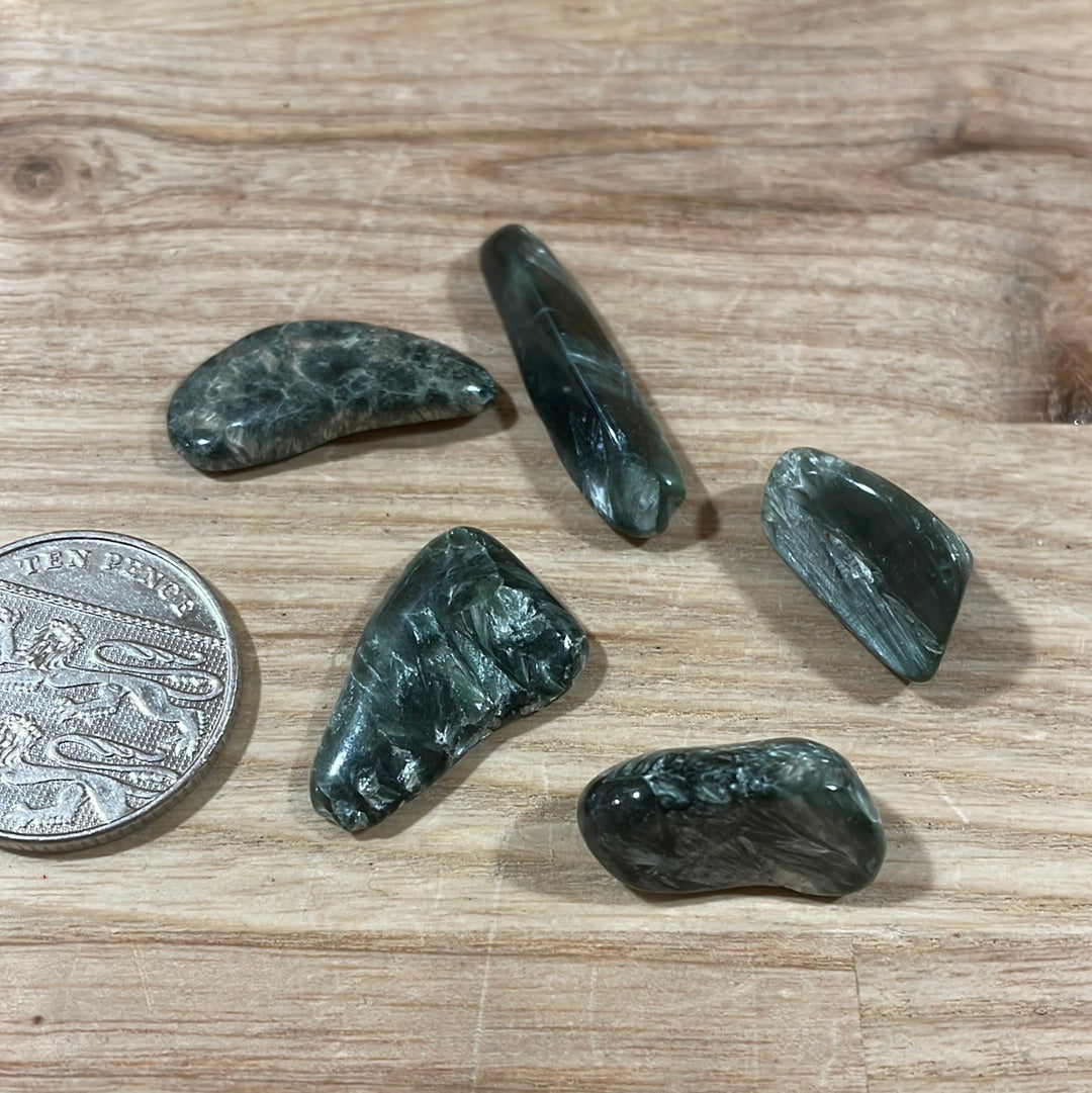 Seraphinite Tumblestone