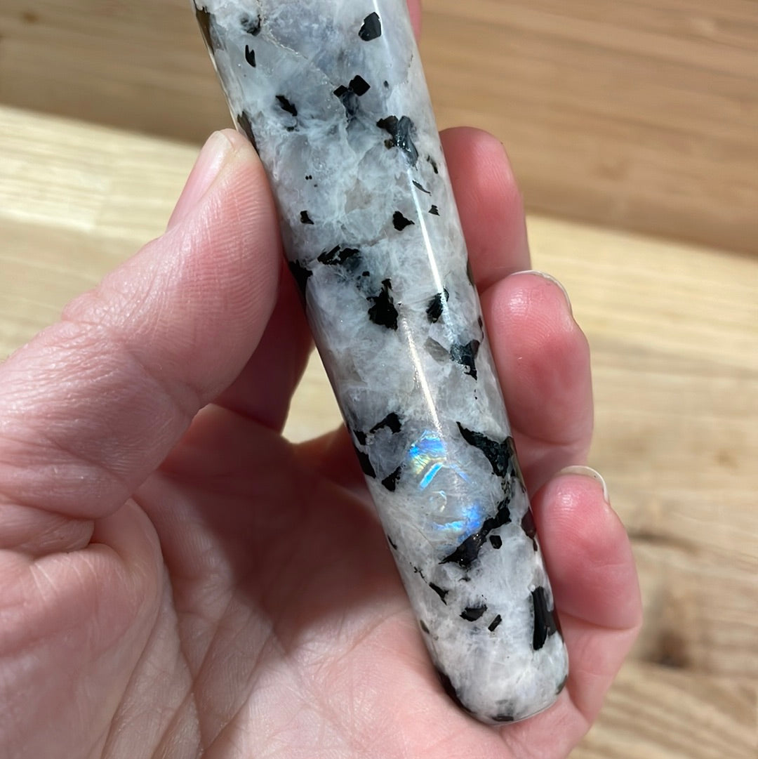 Rainbow Moonstone Wand