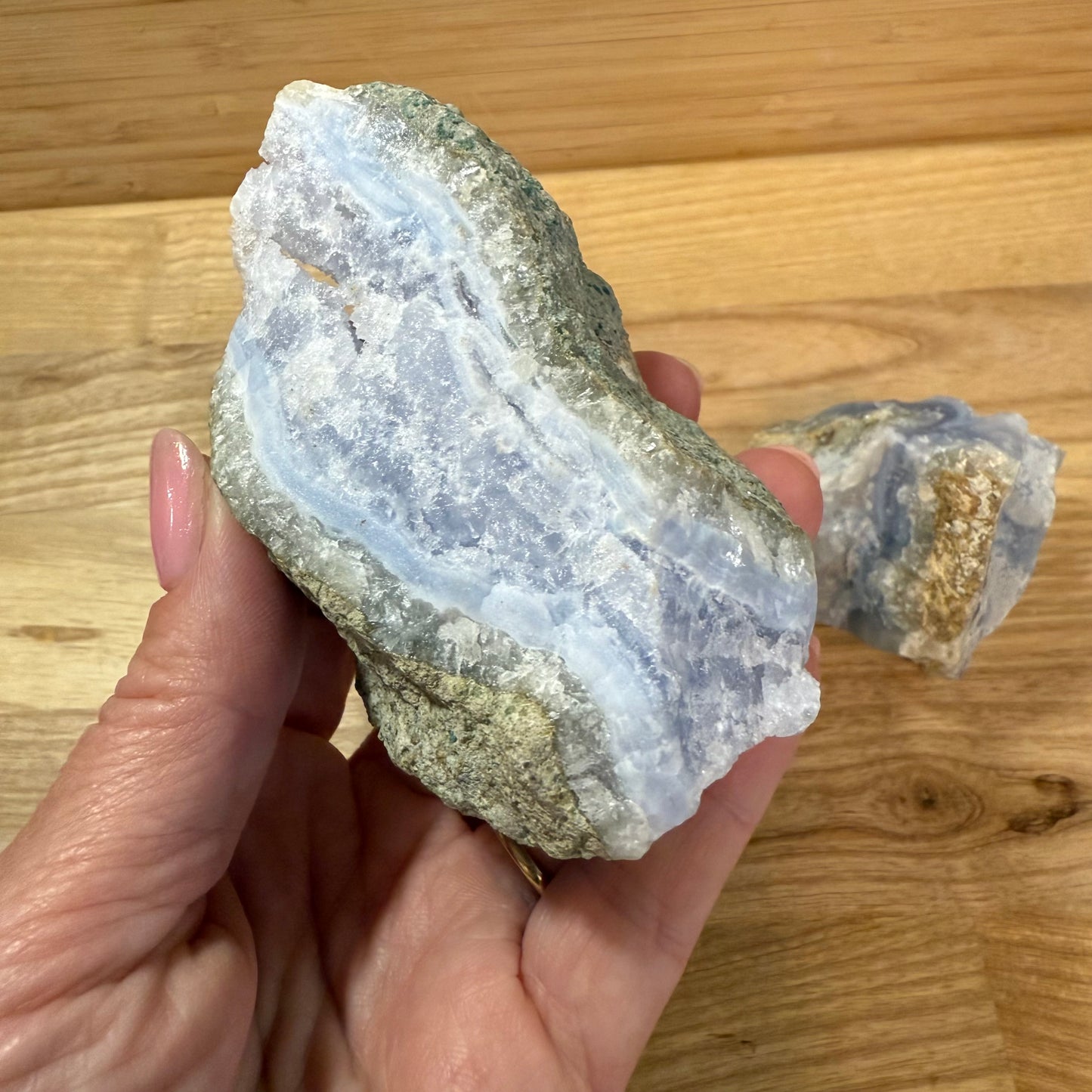 Blue Lace Agate - Raw